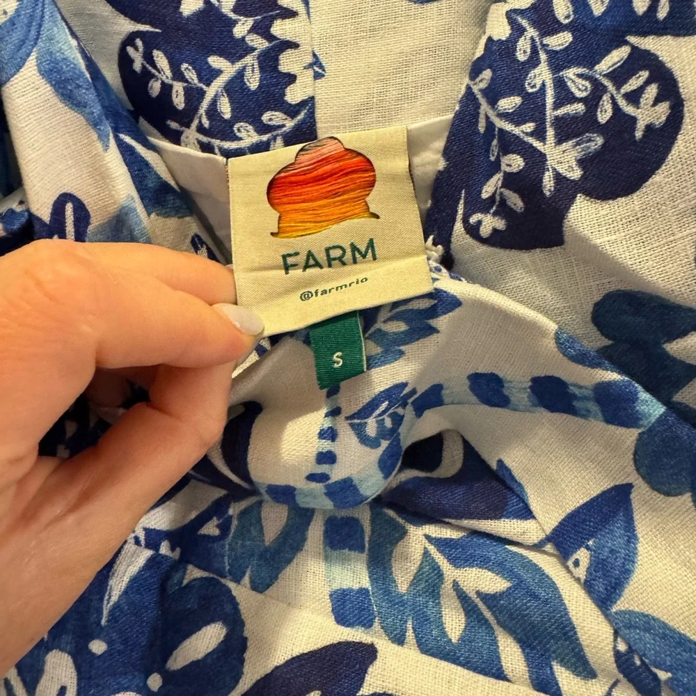 Farm rio linen dress - Picture 4 of 6